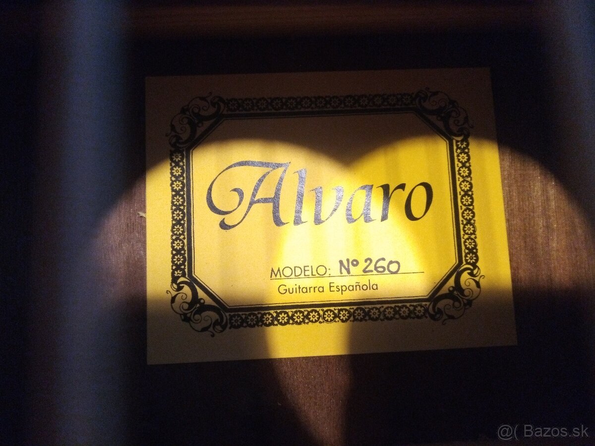 Polomasívna klasická gitara Alvaro 260 - 4/4 - 3