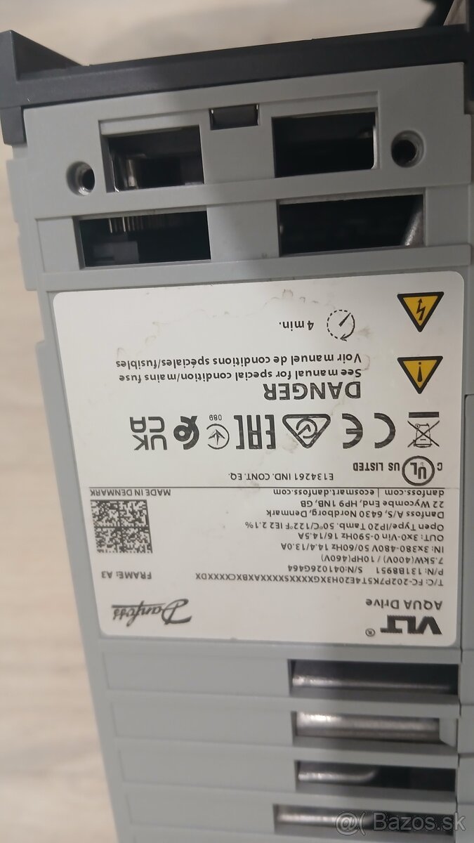 frekvenčný menič danfos 7.5 kW - 3