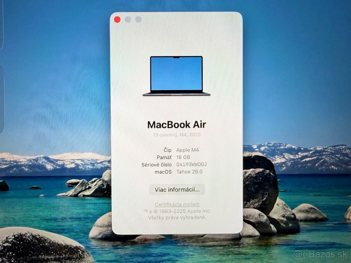 Macbook Air M4 3 cykli na baterke - 3