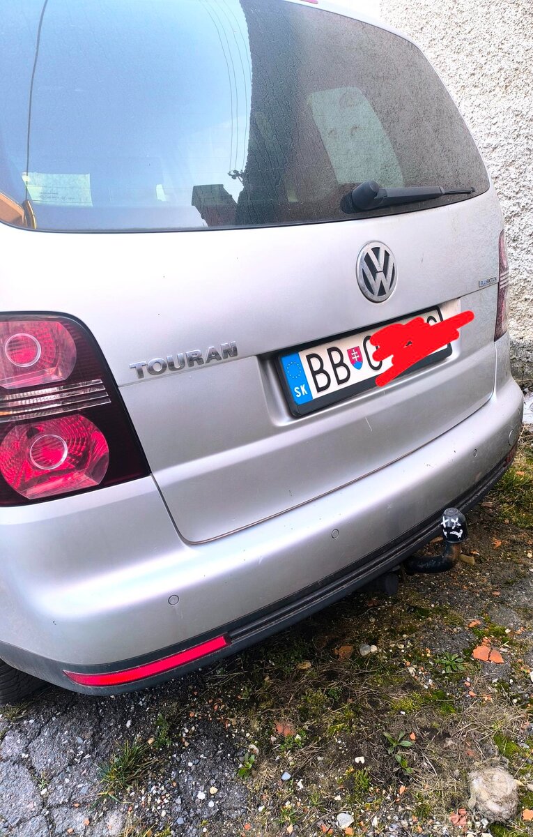 VW Touran 1.9TDi, 77 kW, 7 miestne - 3