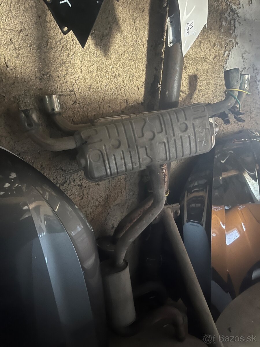 GTI golf VI 6 nárazníky výfuky - 3