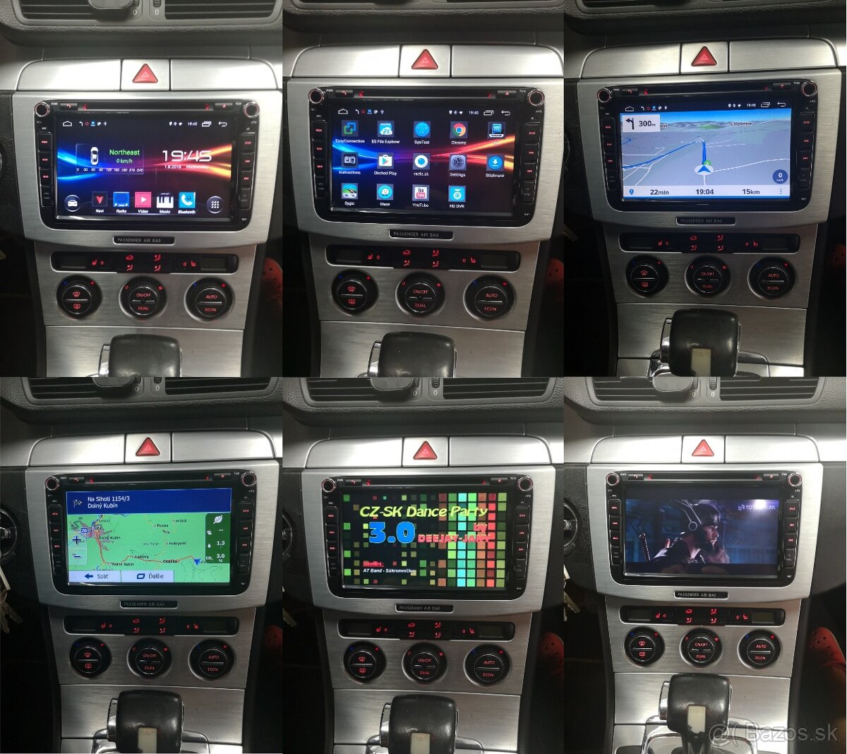 PREDAJ - MONTÁŽ GPS 2DIN AUTORÁDIÍ s ANDROIDOM - 3