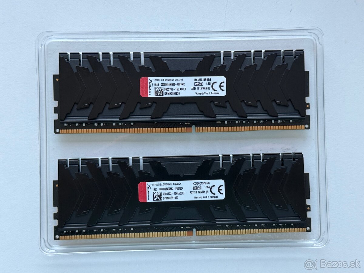 HyperX Predator DDR4 8GB (2×4GB) 2666MHz CL13 - 3