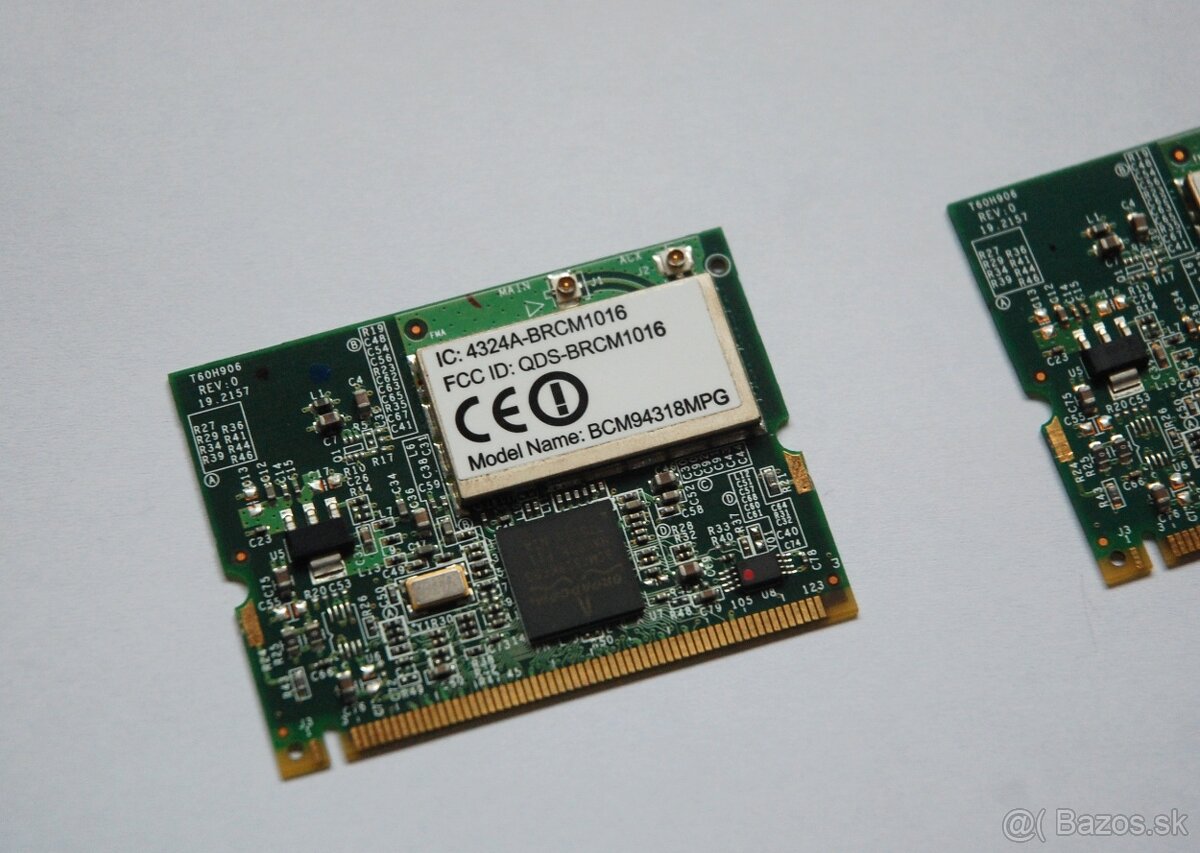 Retro Sieťové karty Broadcom BCM94318MPG - 3