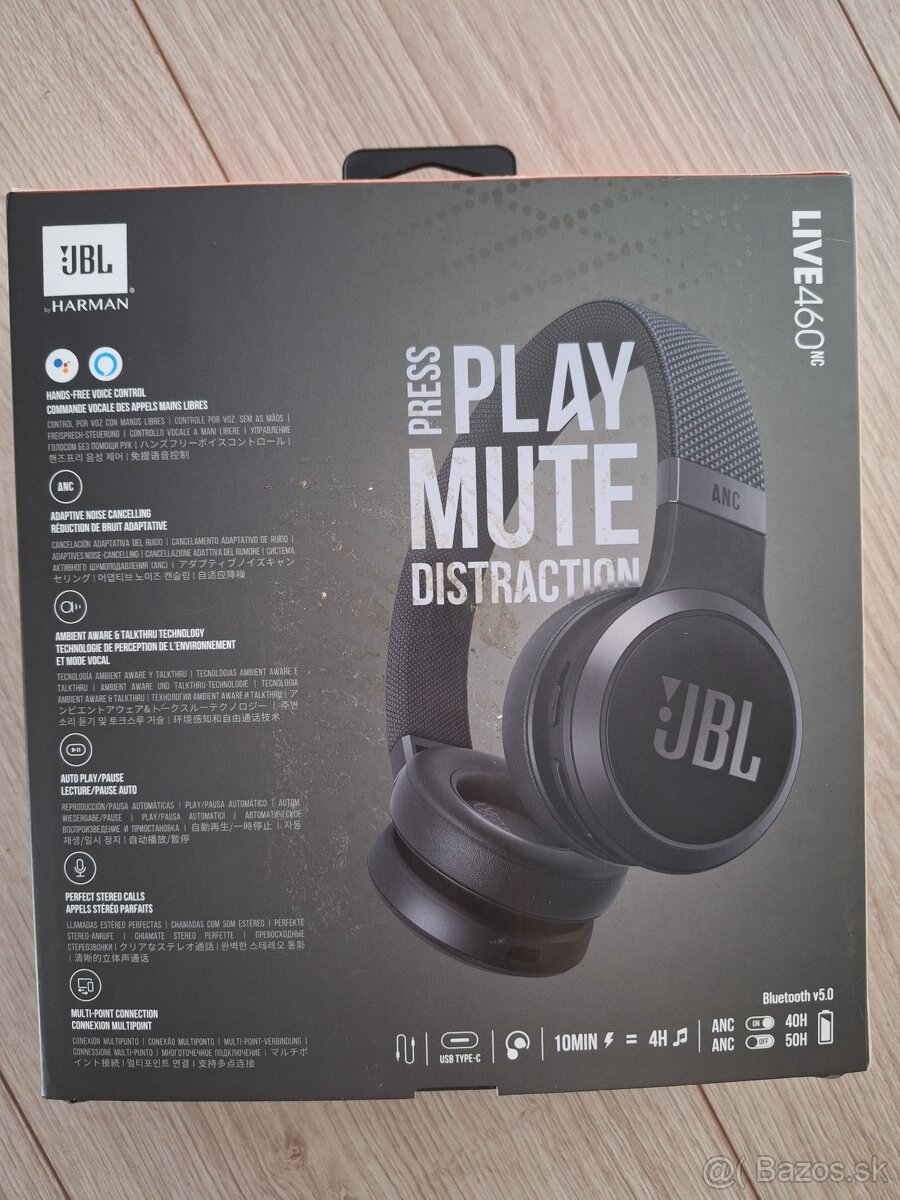 Bezdrôtové slúchadlá JBL LIVE 460 NC - 3