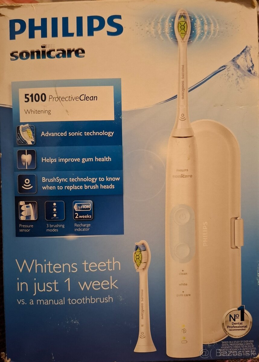 PHILIPS sonicare elektrická sonická zubná kefka - 3