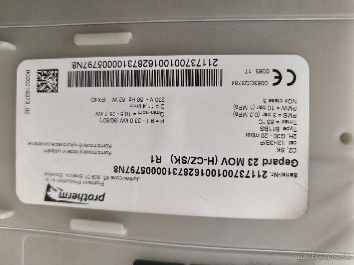 Protherm gepard 23 MOV - 3