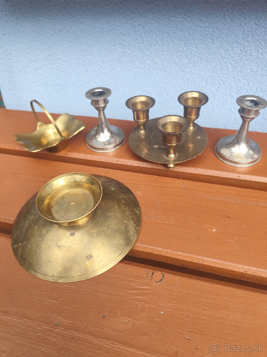 mosadzne , medene indicke nadoby svietniky dekoracie - 3