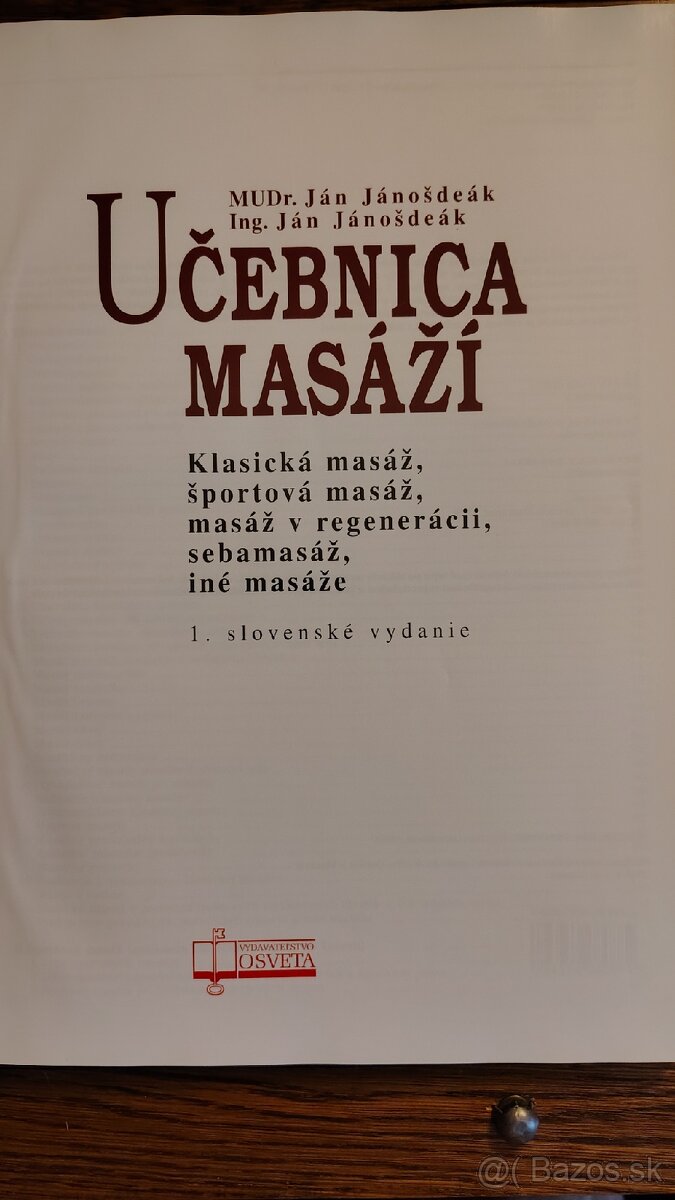 Učebnica masáží . - 3