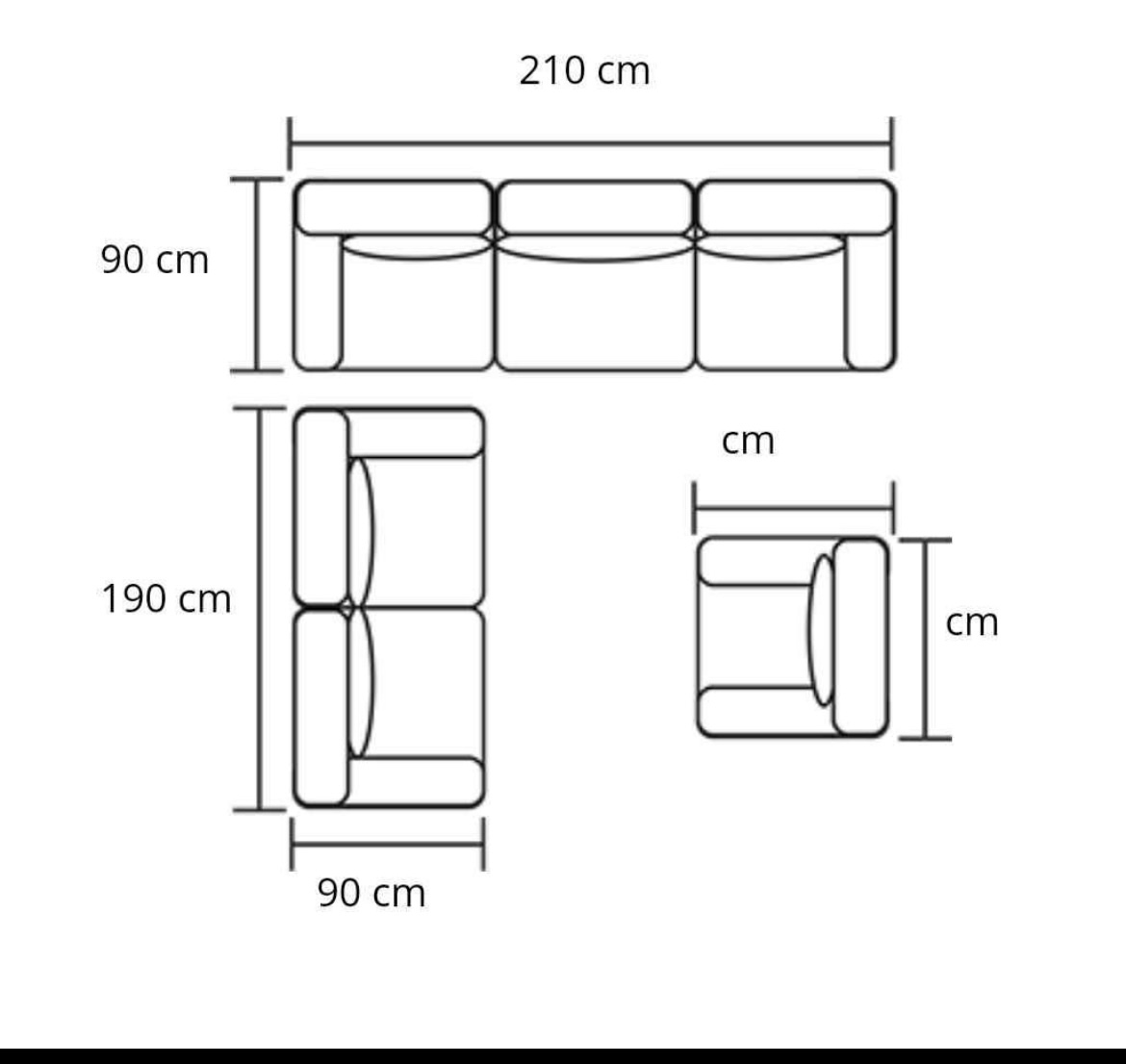 Sedacia suprava 3+2+2 - 3