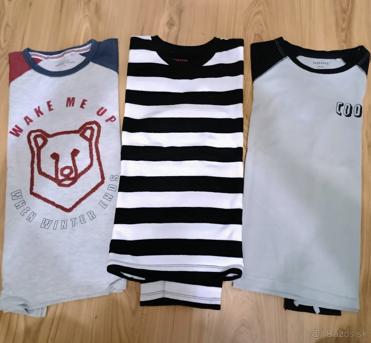 Tričká s dlhým rukávom vek.146 - 3