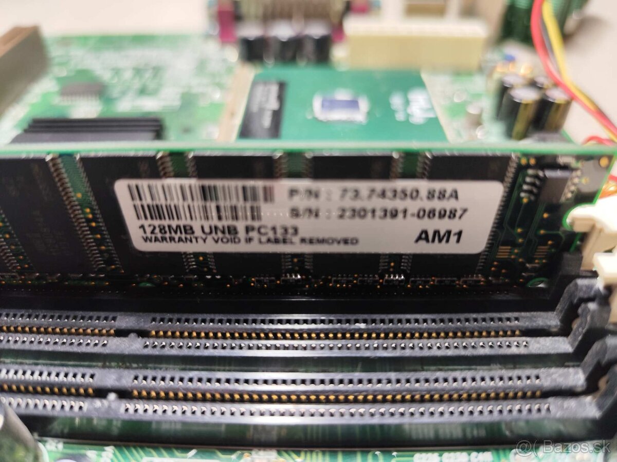 ✔️ Retro socket 370 mainboard QDI, P3, 128MB - 3