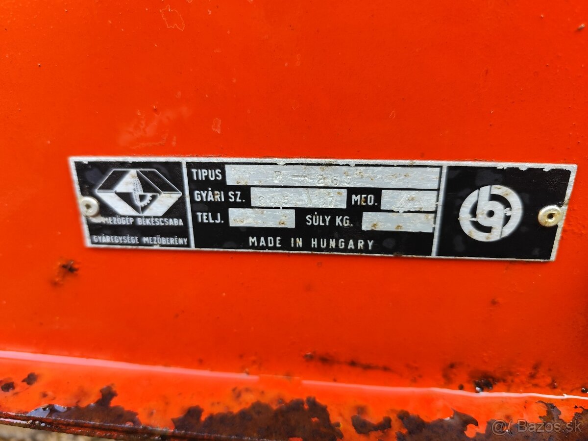 Prívesný vozík za malotraktor - 3