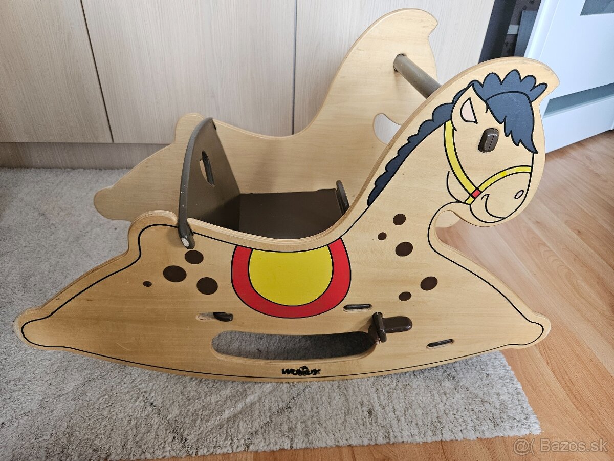 Drevený húpací koník Woody - 3