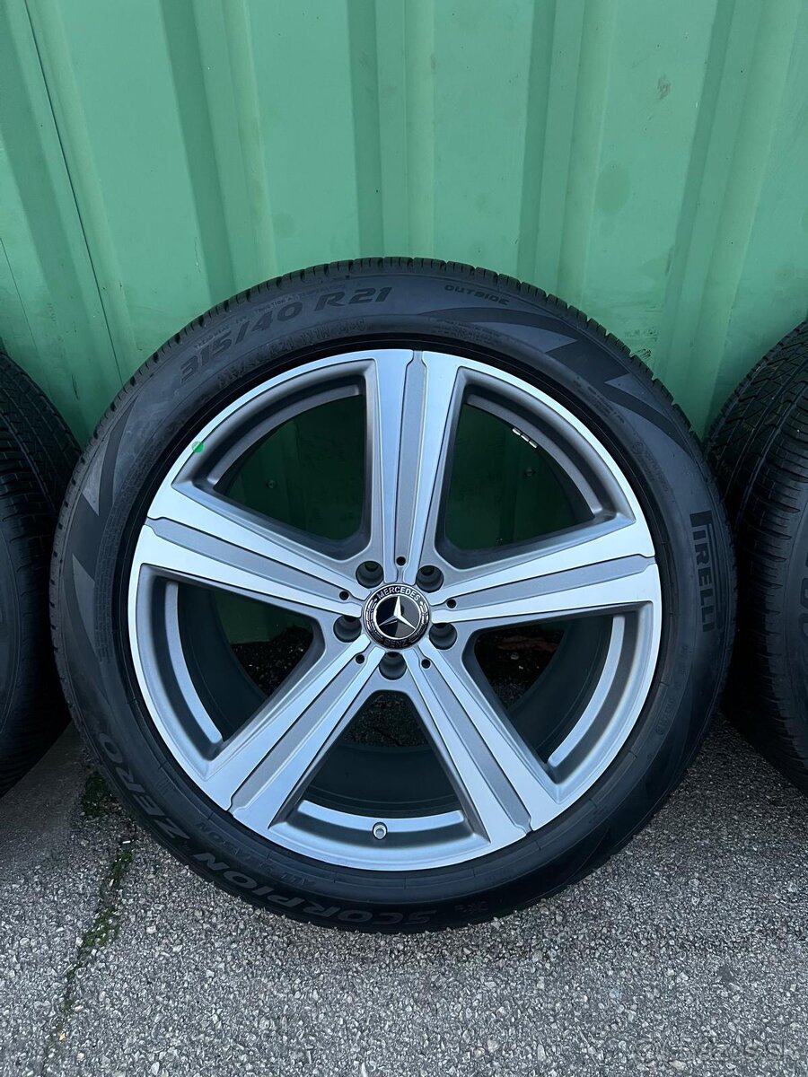 Disky Mercedes GLS , gle , r21, 5x112, w167 zimná sada - 3