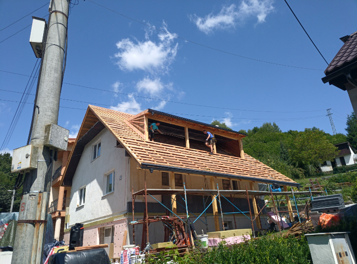 REKONŠTRUKCIE STRIECH S DODANÍM MATERIÁLU - 3