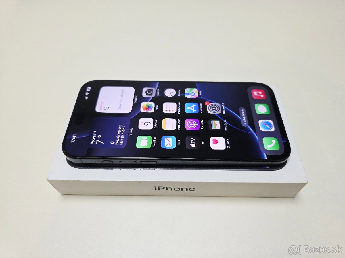 APPLE IPHONE 16 PRO MAX 256GB ,BLACK.TOP STAV ,BATERKA 100% - 3