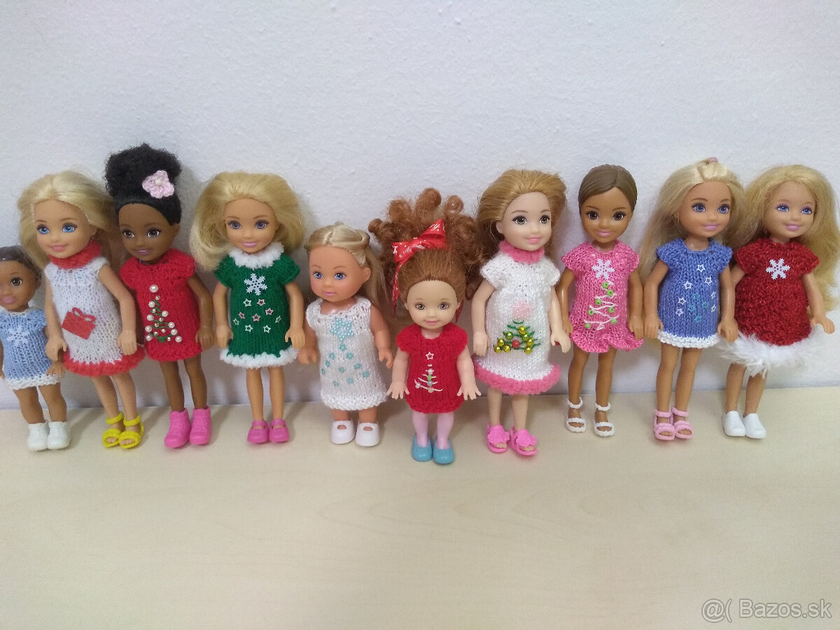 Oblečenie šaty pre deti bábiky Barbie Ken STACIE rainbow hig - 3