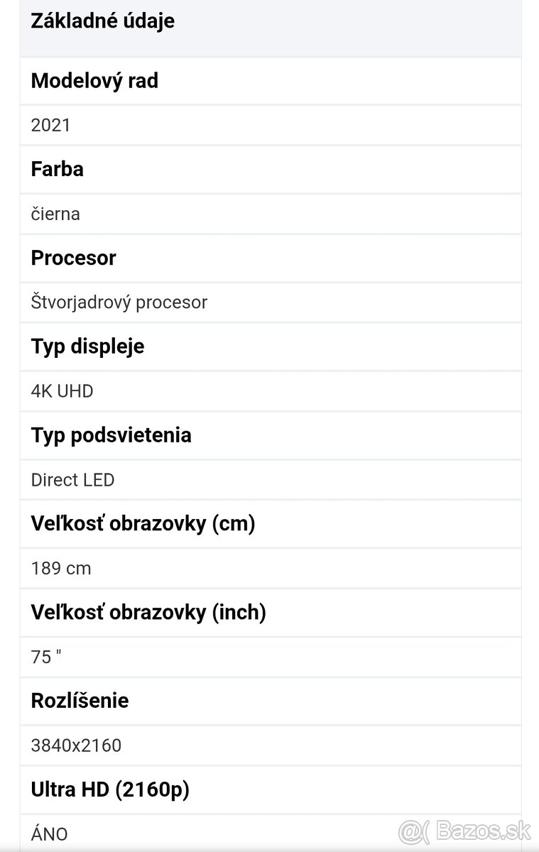 SMART televízor LG 189cm - 3
