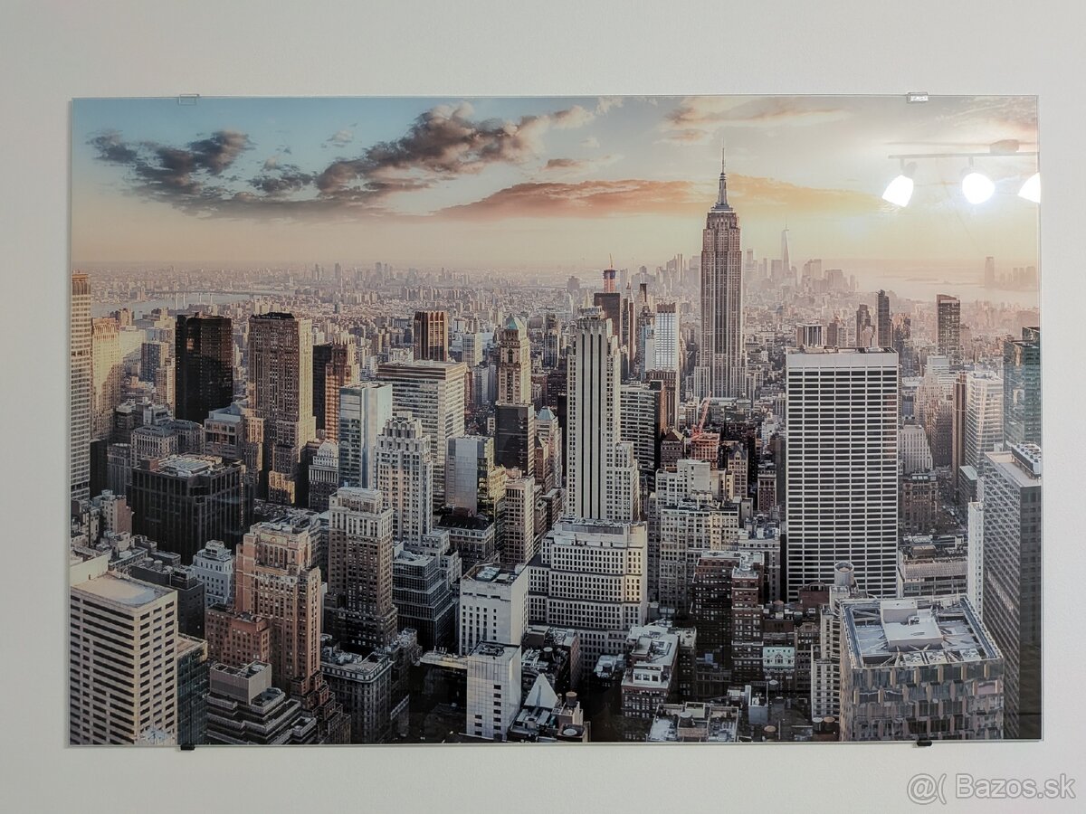 Nový sklenený obraz New York 120x80cm - 3