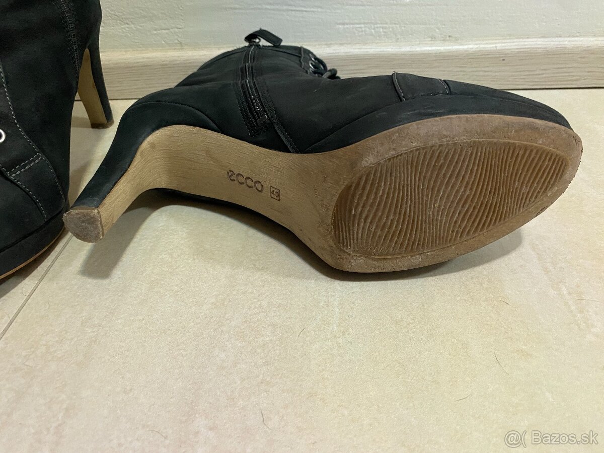 kotníkové ECCO koža - 3