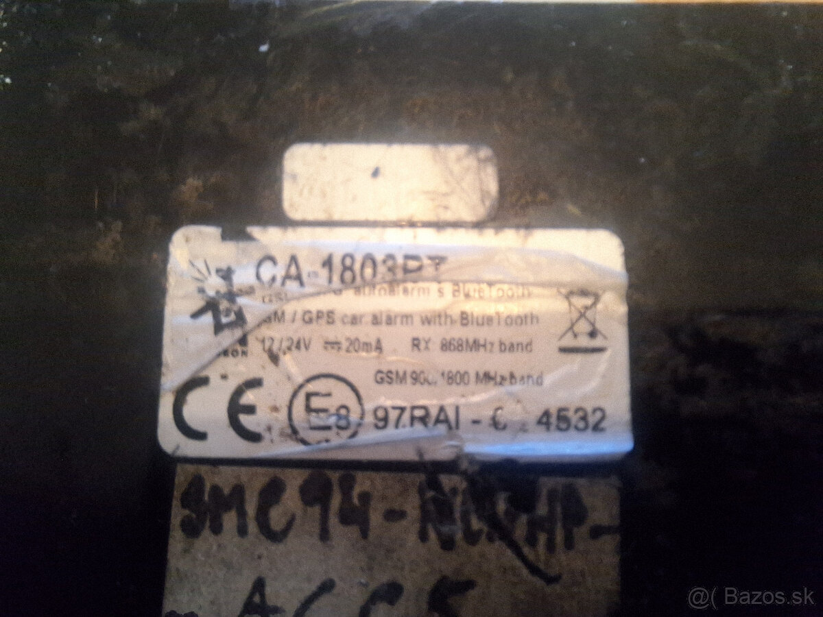 Autoalarm JABLOTRON ATHOS CA1803BT - 3