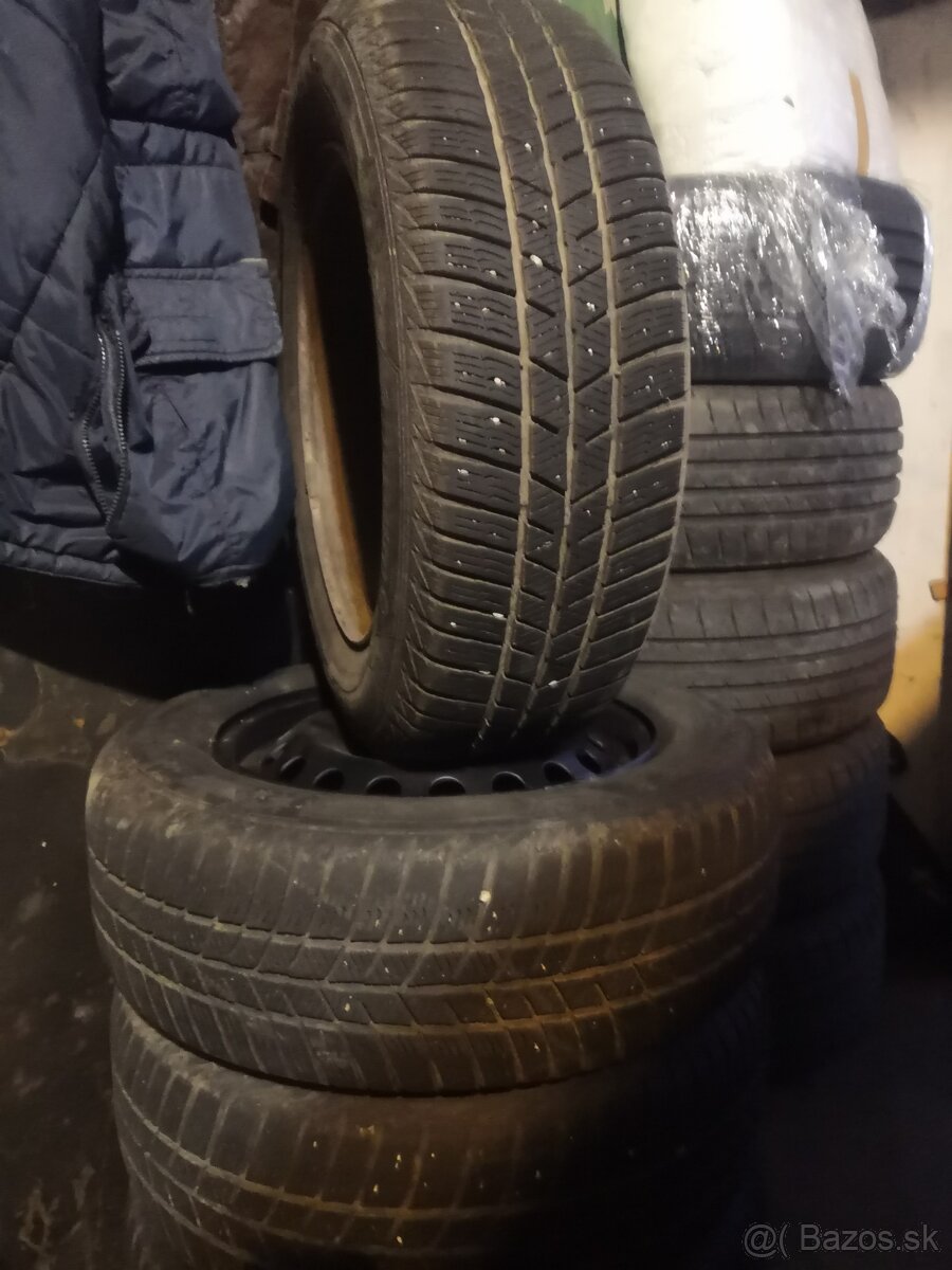 Zimné pneumatiky na diskoch 195/65 R15 - 3