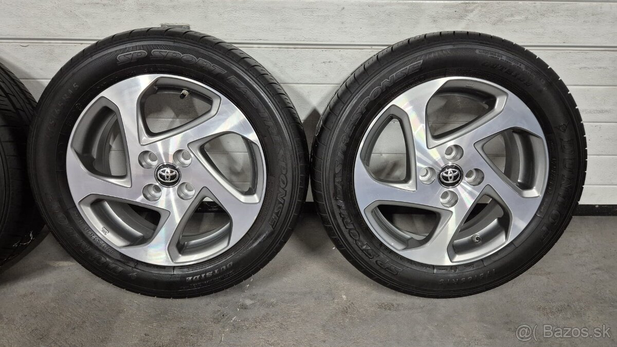 Hliníkové disky 4x100 r15 ET39 Toyota Yaris - 3