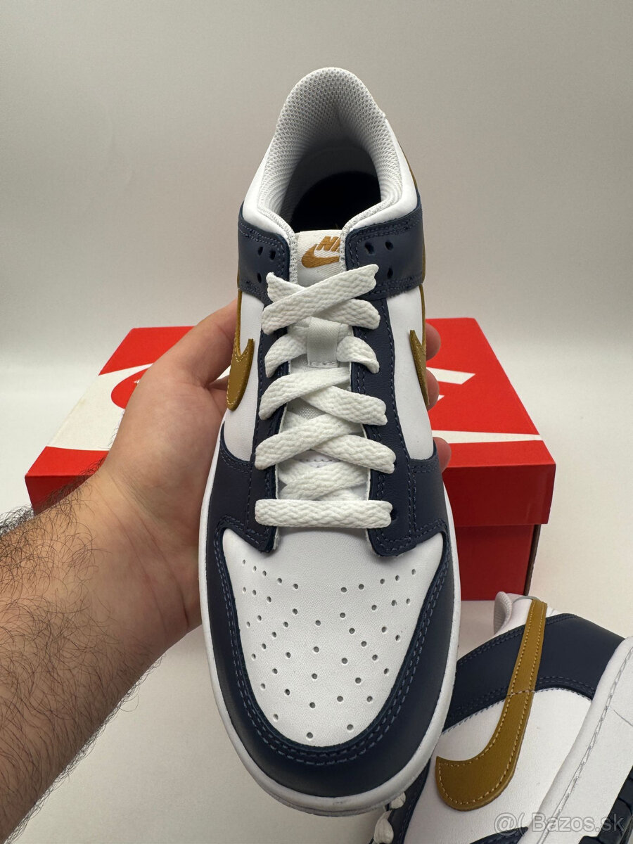 Nike Dunk Low Wheat-Midnight Navy - 3