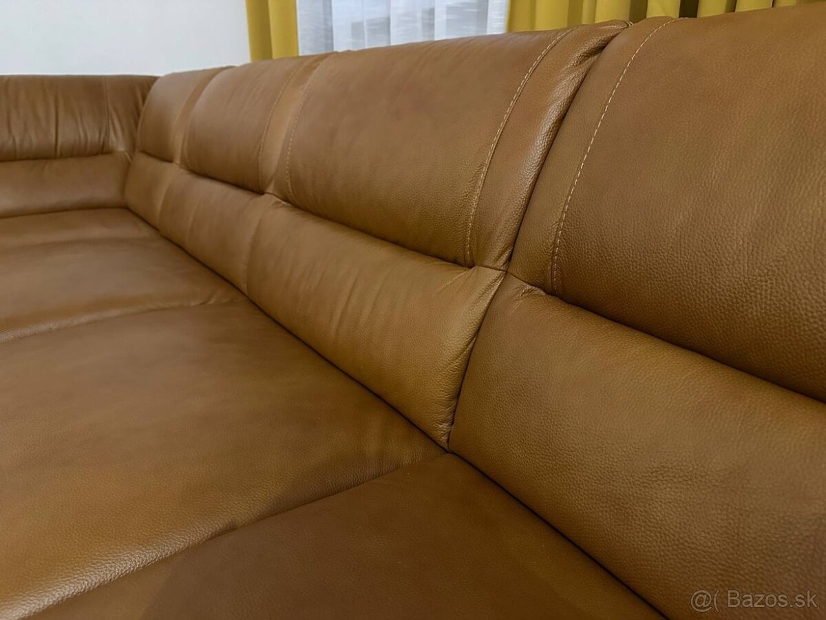 Celokožený rohový gauč Bari - Softaly - 3