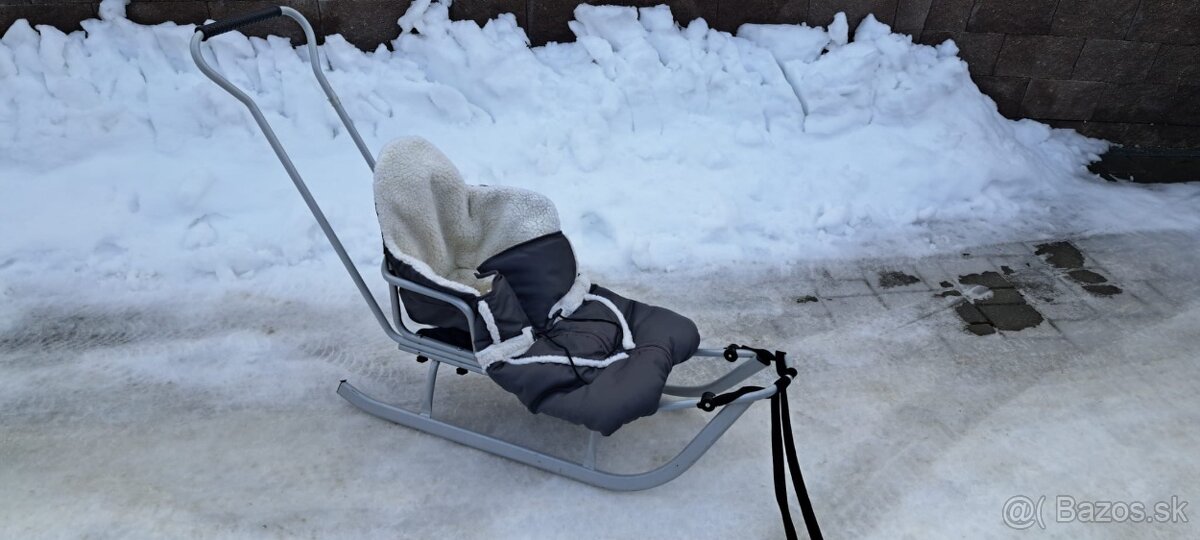 Kovove sanky s fusakom - 3