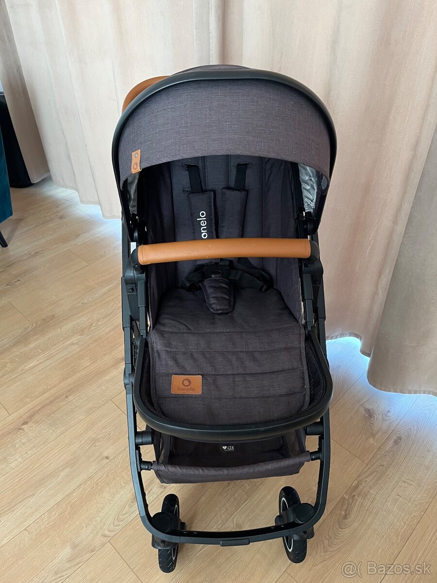 Kočiar Lionelo Amber grey graphite - 3