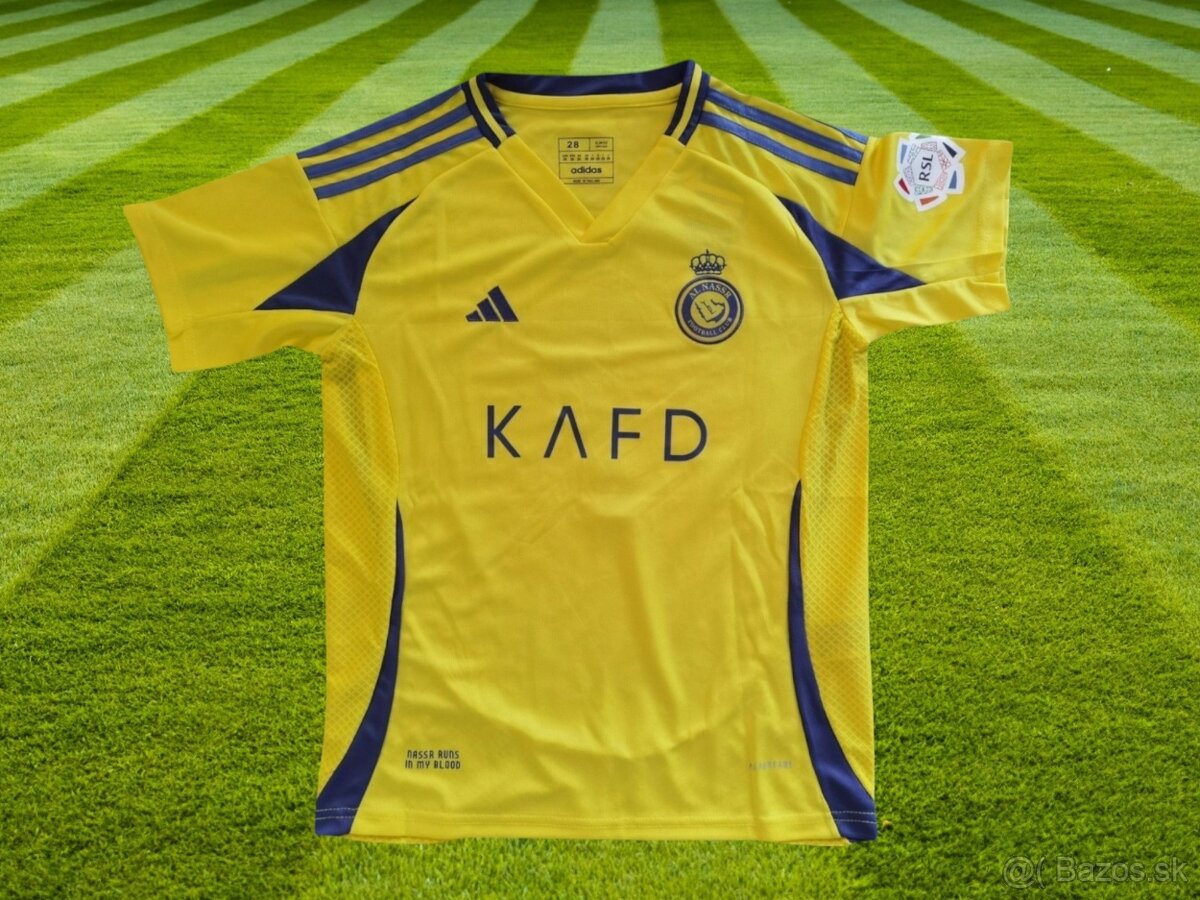 dres Cristiano Ronaldo Al Nassr 25/26 Authentic žltý - 3