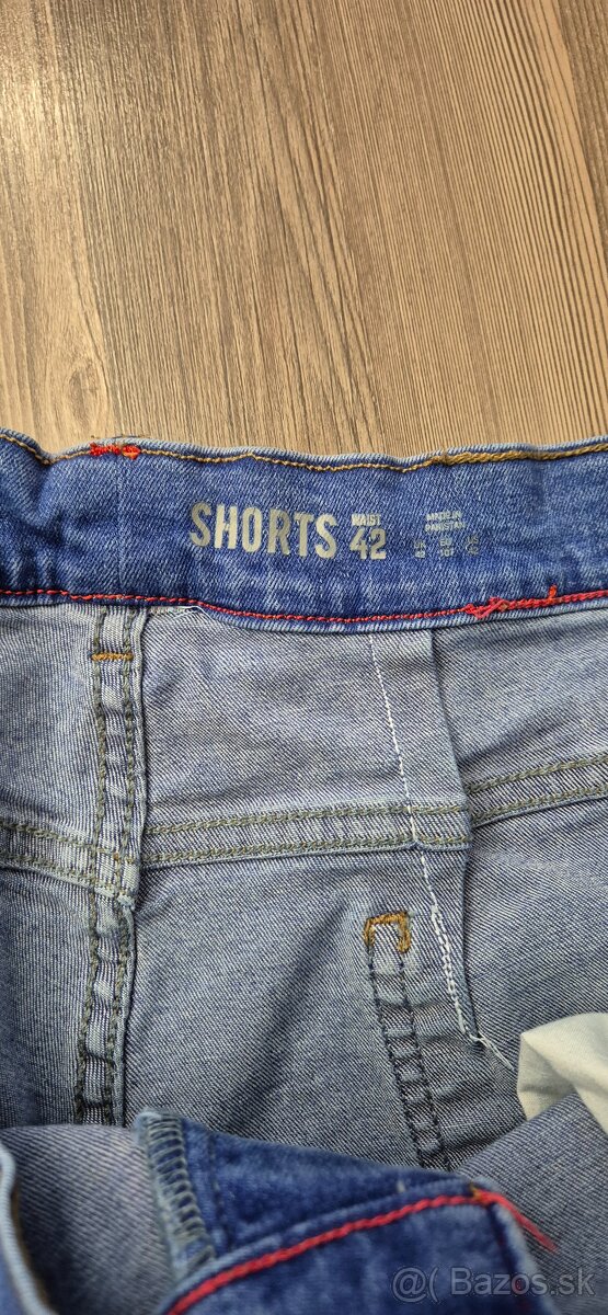 Pánske riflové kraťasy - 3