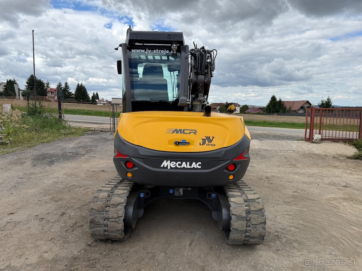 MECALAC 6MCR NEW model, klima, centrální mazání, dobrý stav - 3
