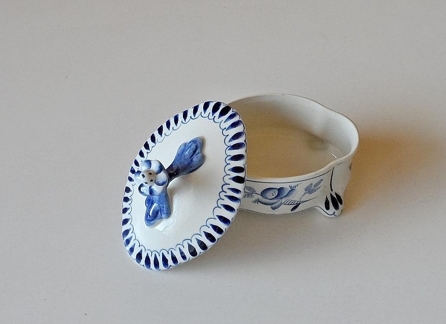 GZHEL dóza, cukornička - 3