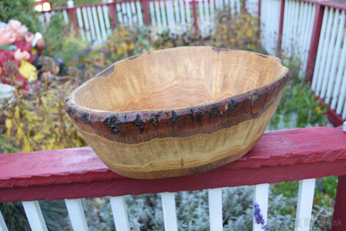 Dubová miska veľká 1 - 3