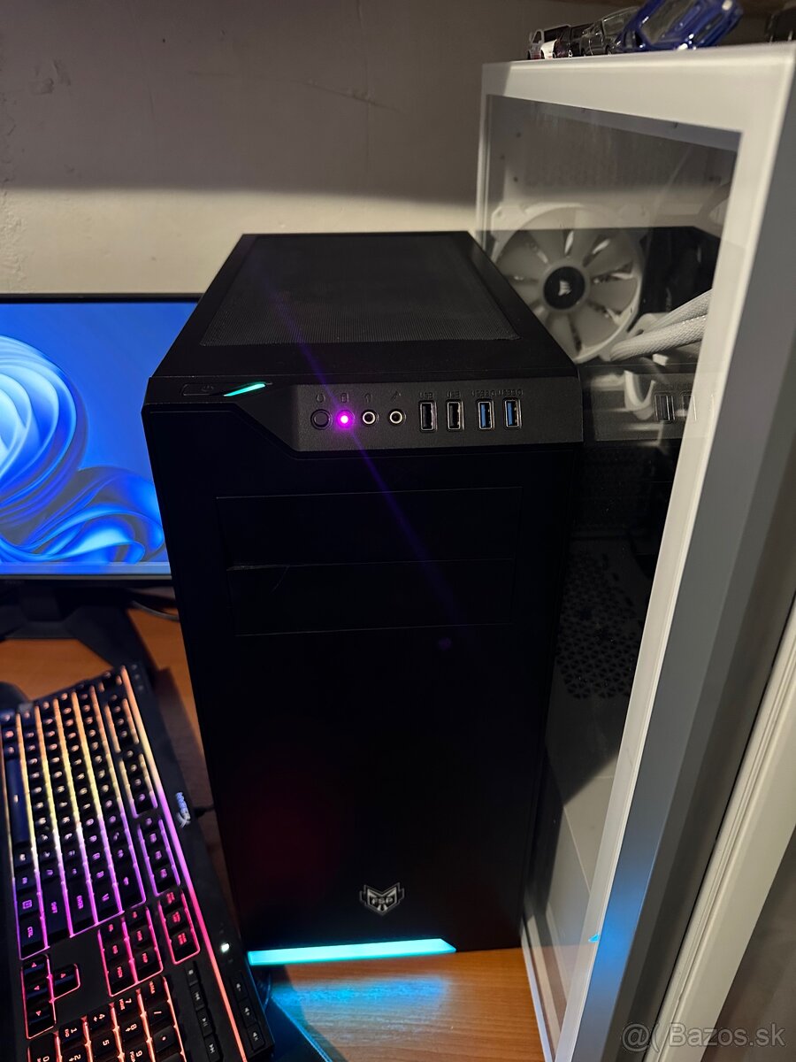 Predám herný pc Ryzen 5, RTX, 16GB Ram, SSD - 3