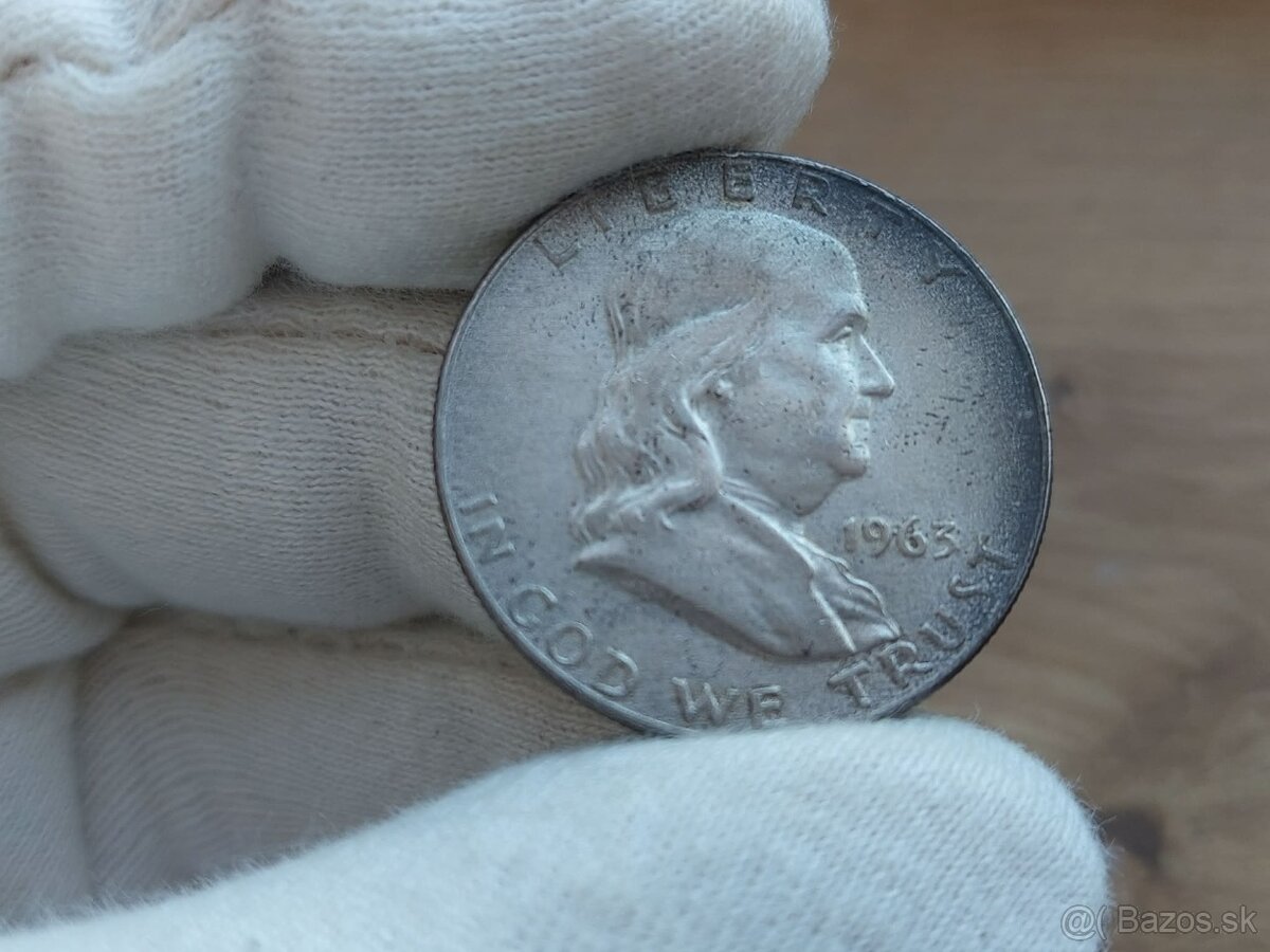 Franklin Half Dollar 1963 - 3