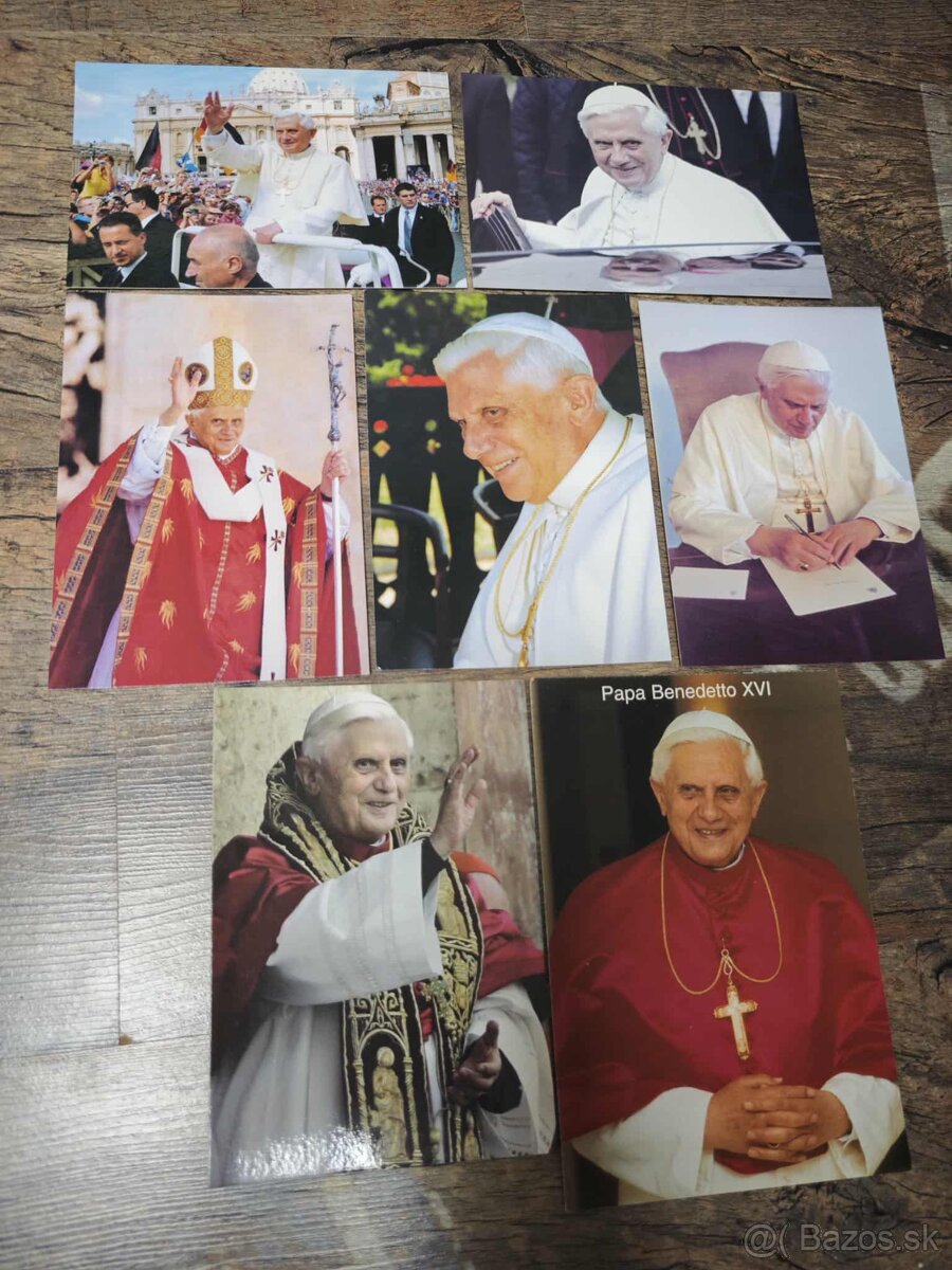 Pohľadnice pápežov 60ks - 3