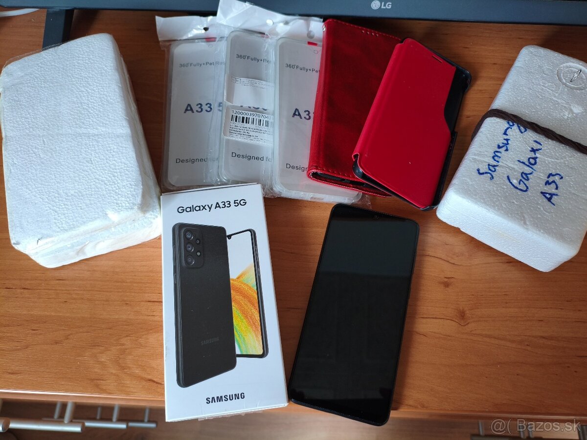 Samsung Galaxy A33 5G + obaly a sklá - 3