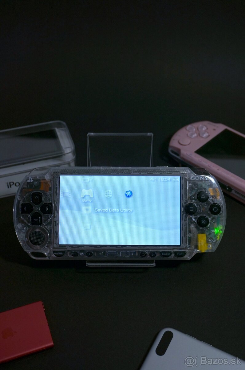 Sony PSP 1004 - clear transparent shell - 3