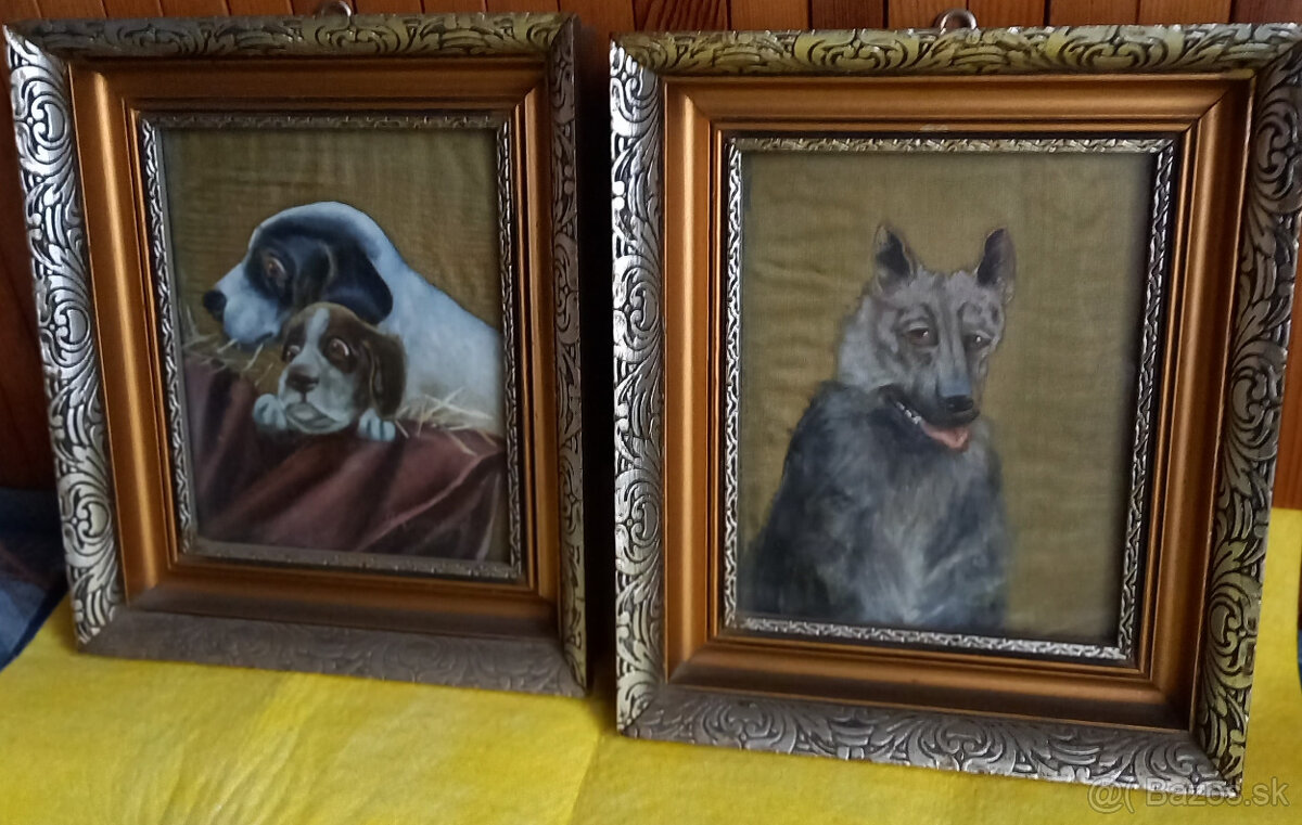 obrazy so psami - 3