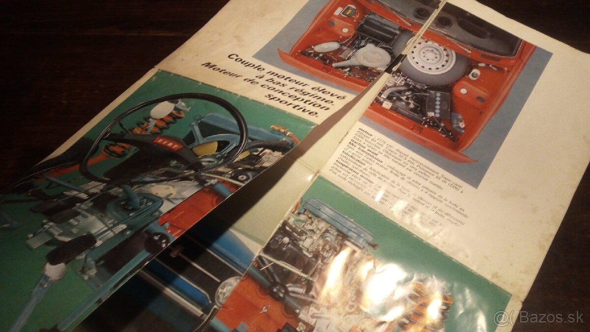 Fiat 128 dobové prospekty - 3