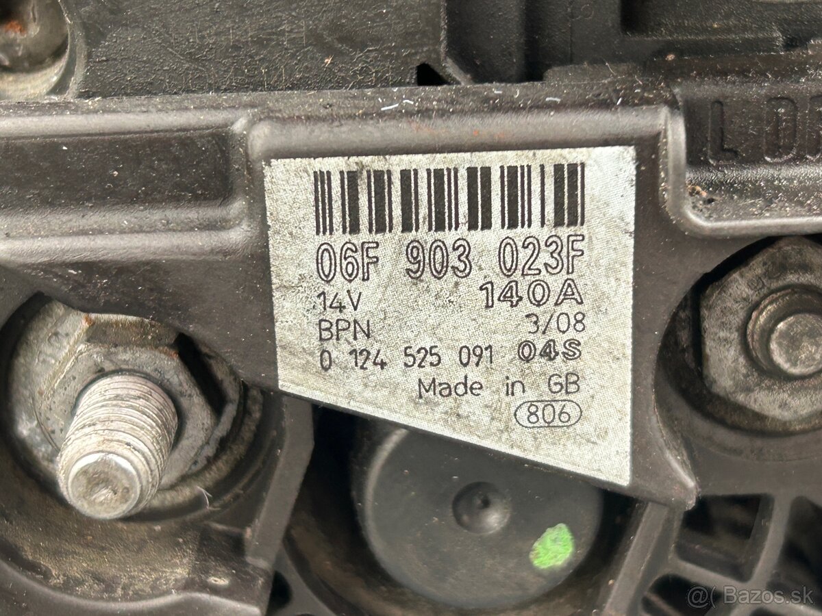 Alternátor 06F903023F 140A - 3