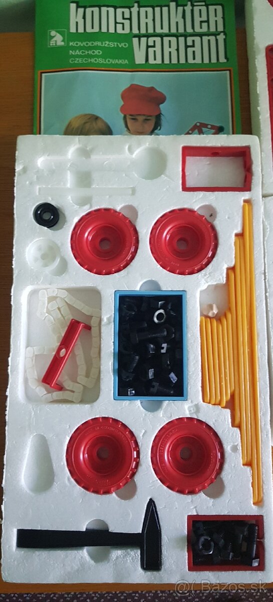 Stara retro stavebnica Variant od Kovap - 3