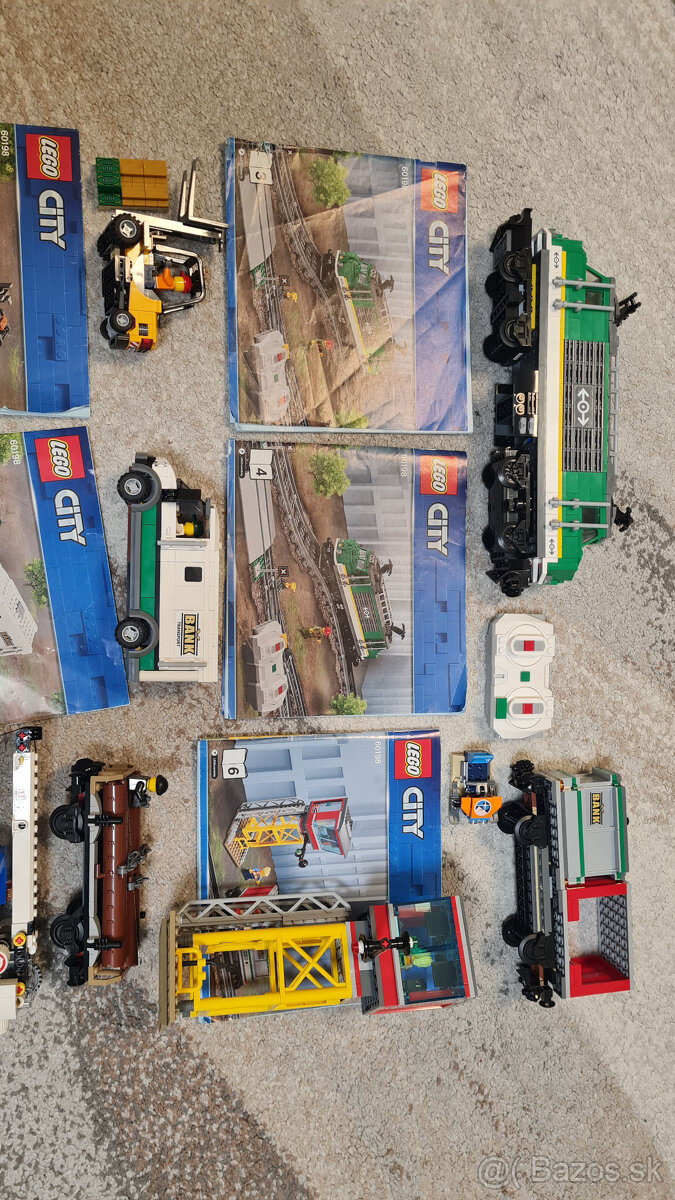 LEGO City - Nákladný vlak 60198 - 3