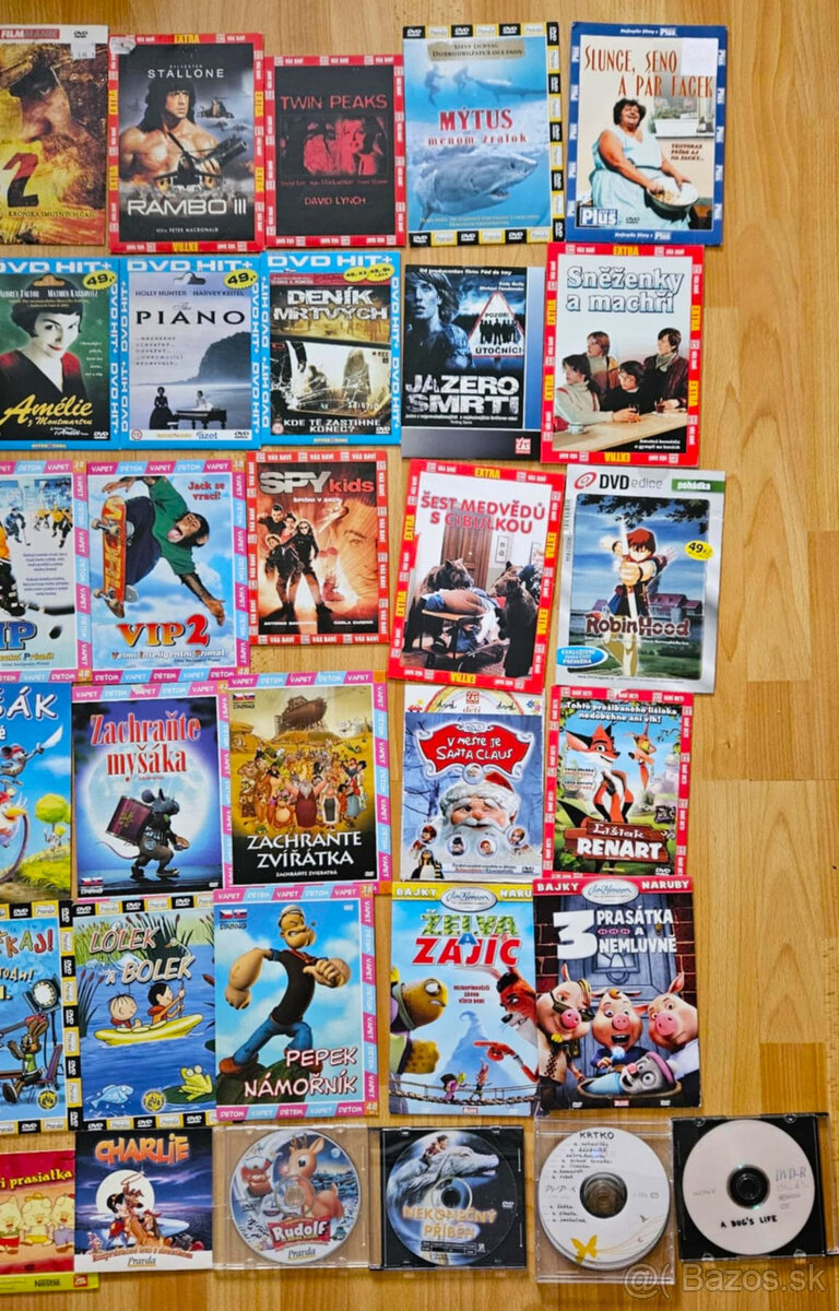 rozne filmy na DVD, 2 € /kus - 3