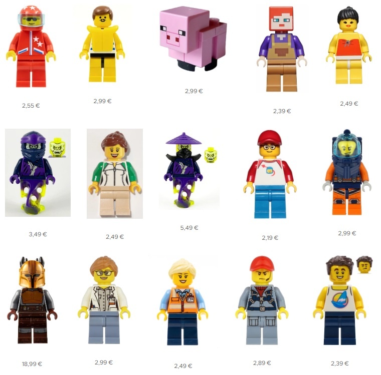 Originálne LEGO figúrky, panáčikovia, postavičky - 3