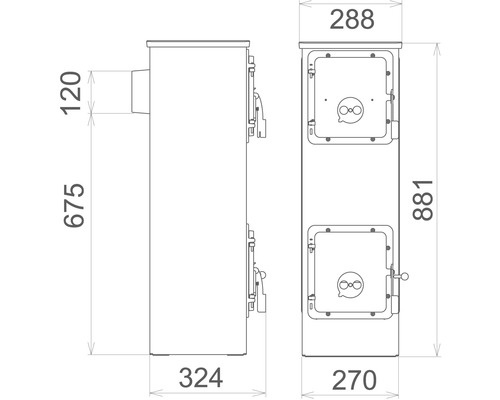 Kachle Thorma Kerpen II AT - 3